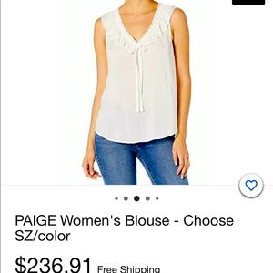 Size small Paige nwot rayon tank